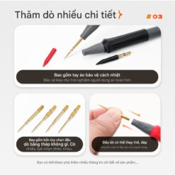 Que đo YCS 1000V 20A siêu nhọn