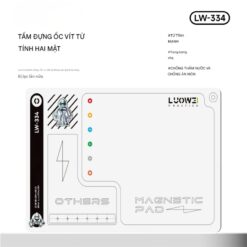 Thảm hút ốc nam châm Luowei LW-334 hút ốc vít điện thoại, máy tính