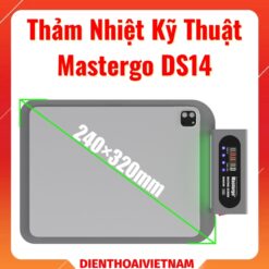 Thảm nhiệt kỹ thuật Mastergo DS14 chịu nhiệt cao, tích hợp đèn soi bụi
