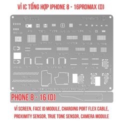 Vỉ 2UUL iPhone 8-16: ABCD ic tổng hợp iPhone 8 – 16 ProMax