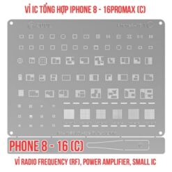 Vỉ 2UUL iPhone 8-16: ABCD ic tổng hợp iPhone 8 – 16 ProMax