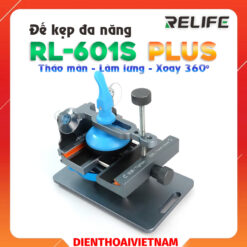 Đế kẹp RELIFE RL-601S Plus – Đế kẹp tháo màn, làm lưng xoay 360 độ