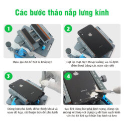 Đế kẹp RELIFE RL-601S Plus – Đế kẹp tháo màn, làm lưng xoay 360 độ