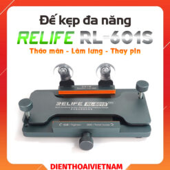 Đế kẹp Relife RL-601S mini – Đế kẹp tháo máy, làm lưng, thay pin xoay 360°