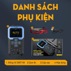 Đồng hồ đo Fnirsi DMT-99 – Đồng hồ vạn năng tự động thông minh