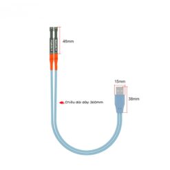 Dây cấp nguồn Sunshine SS-908G iPhone 16/16Plus/16Pro/16ProMax