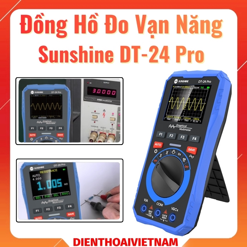 Đồng hồ đo Sunshine DT-24 Pro - đồng hồ vạn năng hiện sóng