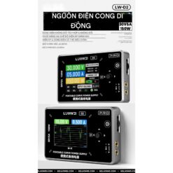 Đồng hồ Luowei D2 hiển thị sóng, hiển thị kênh, đo dòng điện đa năng