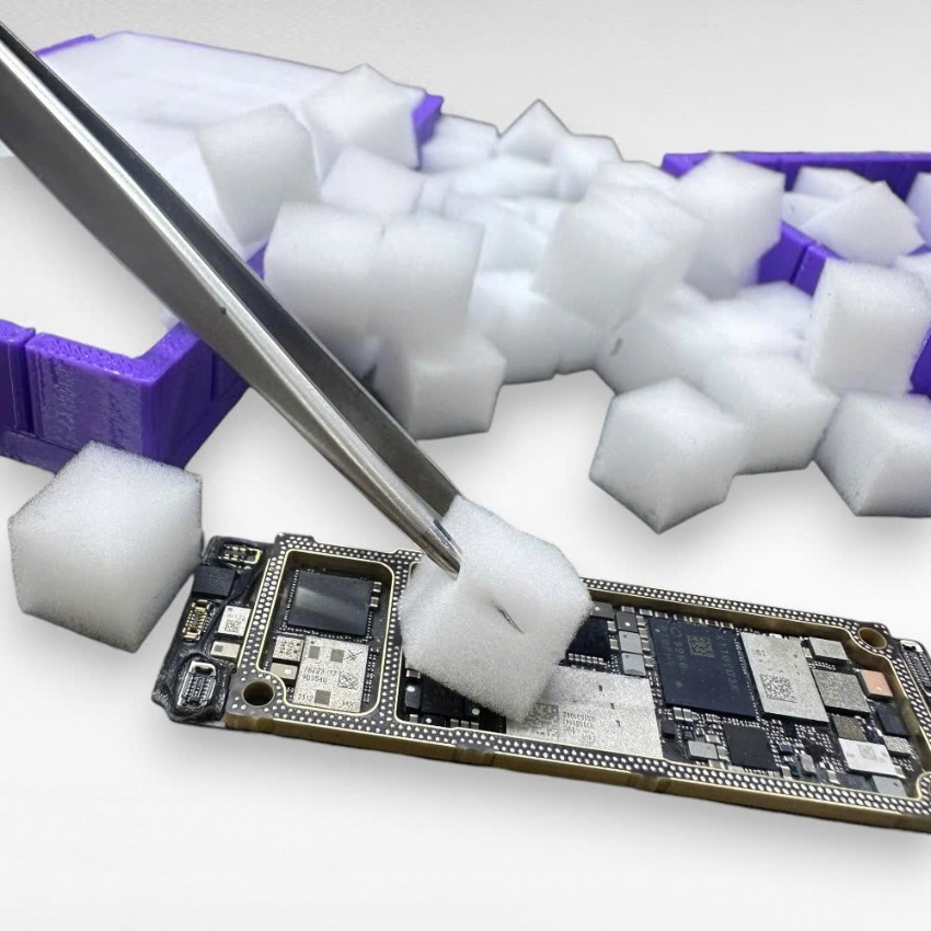 Hộp cắt miếng xốp DTVN 003 vệ sinh siêu sạch