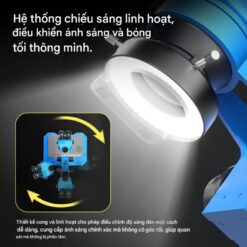 Kính hiển vi JCID M3750A phóng đại 50X, đế to