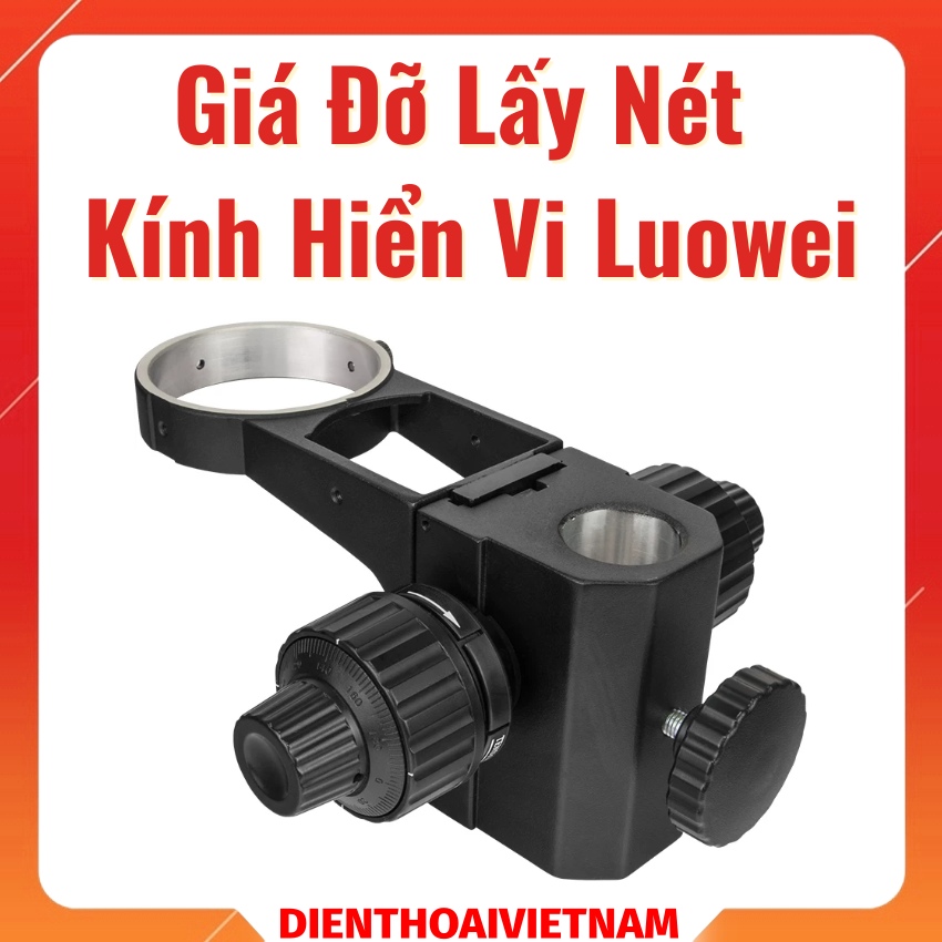 Giá đỡ lấy nét kính hiển vi Luowei – cột đứng 32mm
