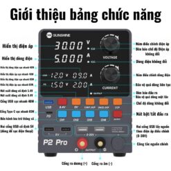 Máy cấp nguồn Sunshine P2 Pro đồng hồ 30V 5A