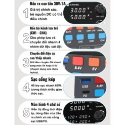 Máy cấp nguồn Sunshine P2 Pro đồng hồ 30V 5A