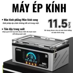 Máy ép kính Luowei LW-M01 15inch ép màn hình thẳng, màn hình cong