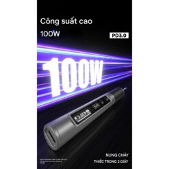 Máy hàn cầm tay Luowei LW-SI1S kèm mũi hàn C210 dao