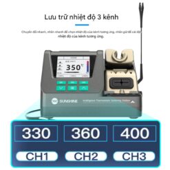 Máy hàn Sunshine H3 công suất 80W hỗ trợ tay hàn T210/T245/T115