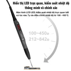 Máy hàn Sunshine 210 Pro công suất 100W, dùng mũi hàn C210