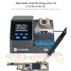 Máy hàn Sunshine S3 công suất 60W, hỗ trợ tay hàn T210