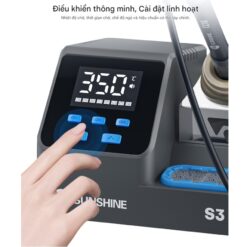 Máy hàn Sunshine S3 công suất 60W, hỗ trợ tay hàn T210
