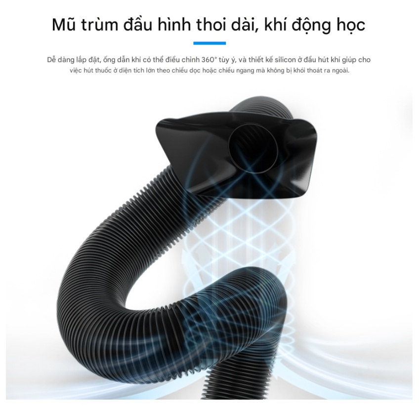 Máy hút khói Sunshine SS-6604 hút mùi, lọc khói đa năng