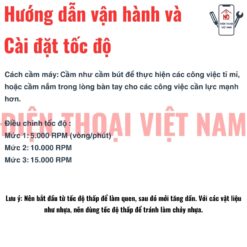 Máy mài mini LongSa TY-CM01 công suất cao, khoan mài đa năng