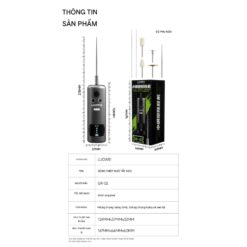 Máy quấn keo Luowei GR-02 3 cấp độ, pin trâu