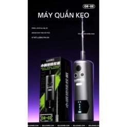 Máy quấn keo Luowei GR-02 3 cấp độ, pin trâu
