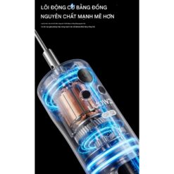 Máy quấn keo Luowei GR-02 3 cấp độ, pin trâu