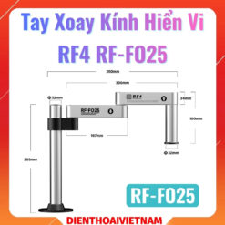 Tay xoay kính hiển vi RF4 RF-FO25 xoay 360° phù hợp mọi loại kính hiển vi