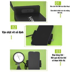 Test áp suất Luowei LW-Q1 đo áp suất điện thoại