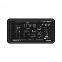 Thảm lót kỹ thuật Luowei M4 chịu nhiệt cao, silicon độ bền tốt