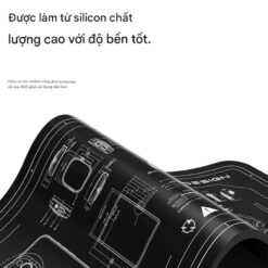 Thảm lót kỹ thuật Luowei M4 chịu nhiệt cao, silicon độ bền tốt