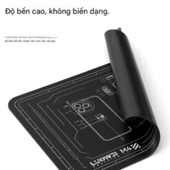 Thảm lót kỹ thuật Luowei M4 chịu nhiệt cao, silicon độ bền tốt