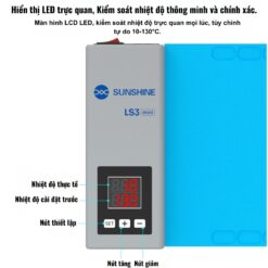 Thảm nhiệt kỹ thuật Sunshine LS3 mini silicon chịu nhiệt cao