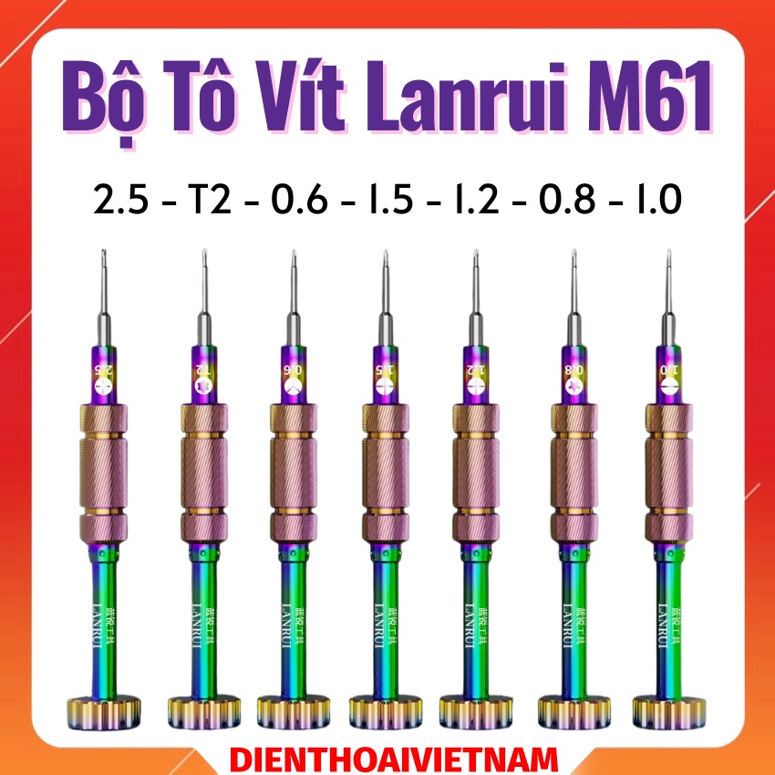 Bộ tô vít Lanrui M61 đa năng chuyên dụng sửa chữa