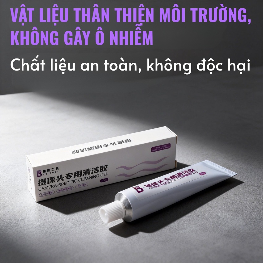 Gel vệ sinh camera Luban 30ml làm sạch, lấy bụi mọi góc cạnh