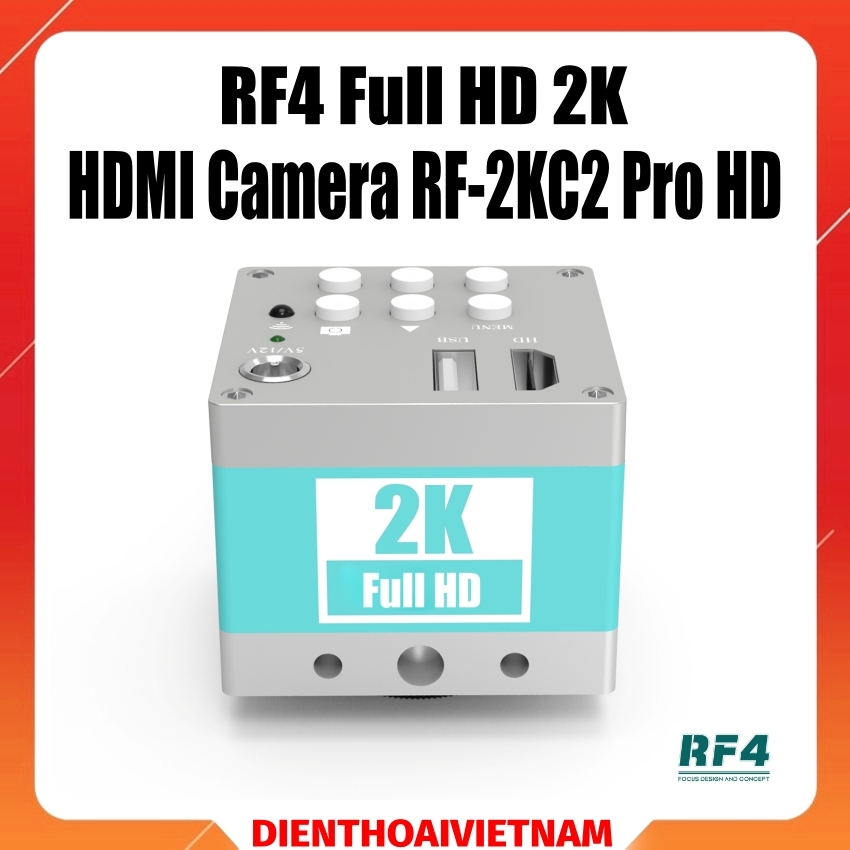 Camera HDMI RF4 2KC2 Pro FullHD Kính hiển vi