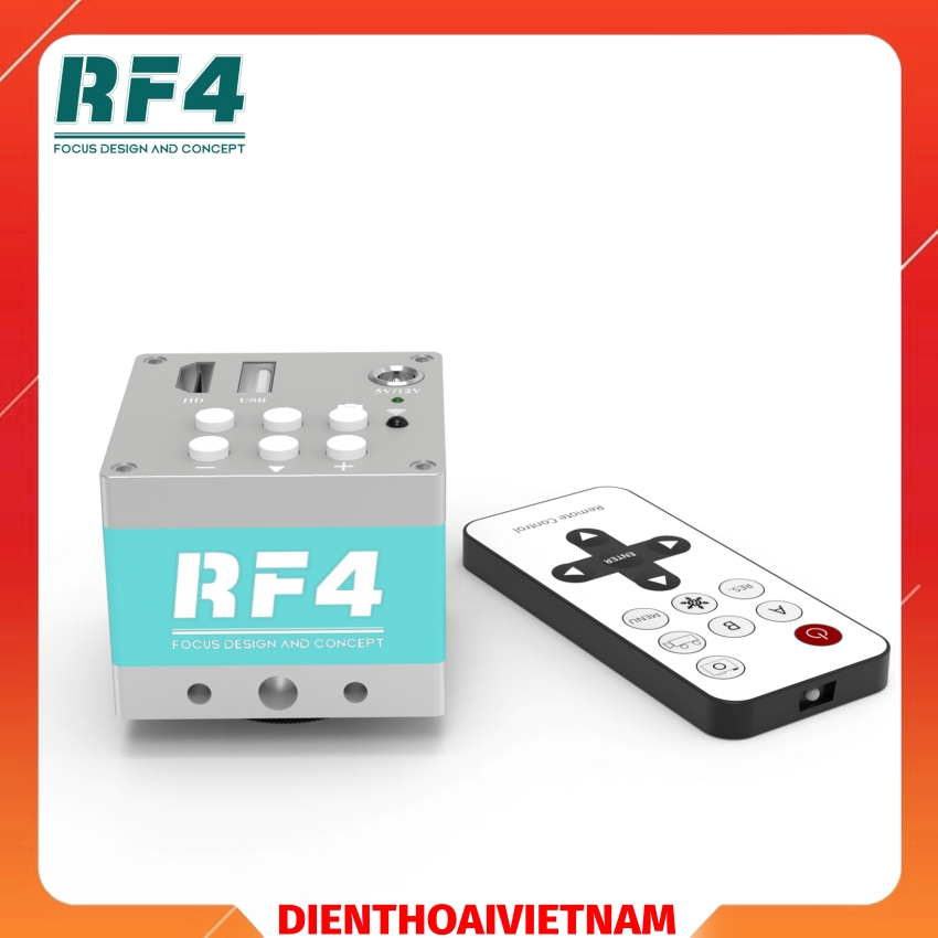 Camera HDMI RF4 2KC2 Pro FullHD Kính hiển vi - Ảnh 5