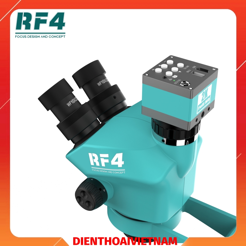 Camera HDMI RF4 2KC2 Pro FullHD Kính hiển vi - Ảnh 4