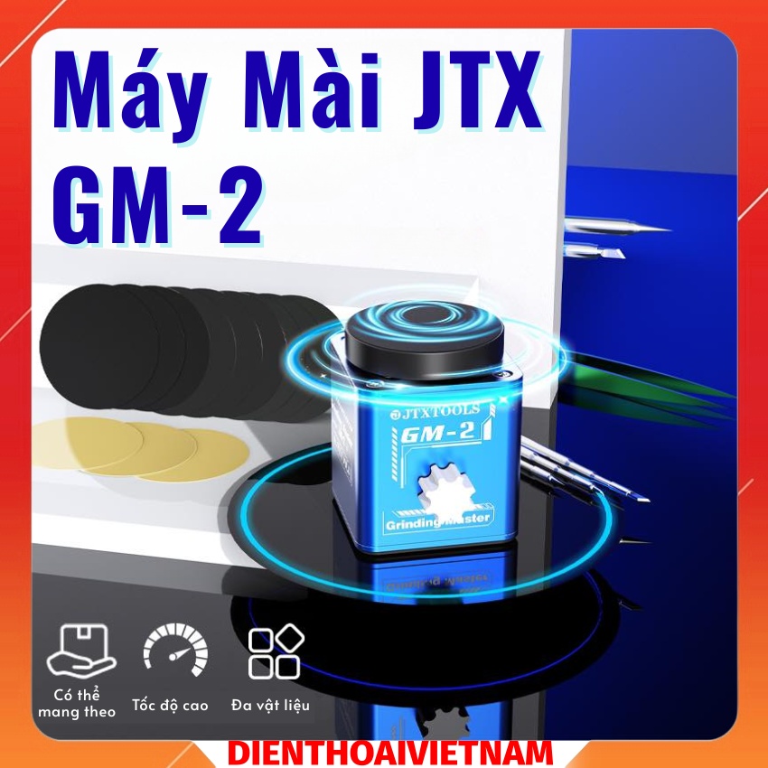 Máy mài JTX GM-2 grinding machine đánh bóng, mài panh nhíp, lưỡi dao đa năng