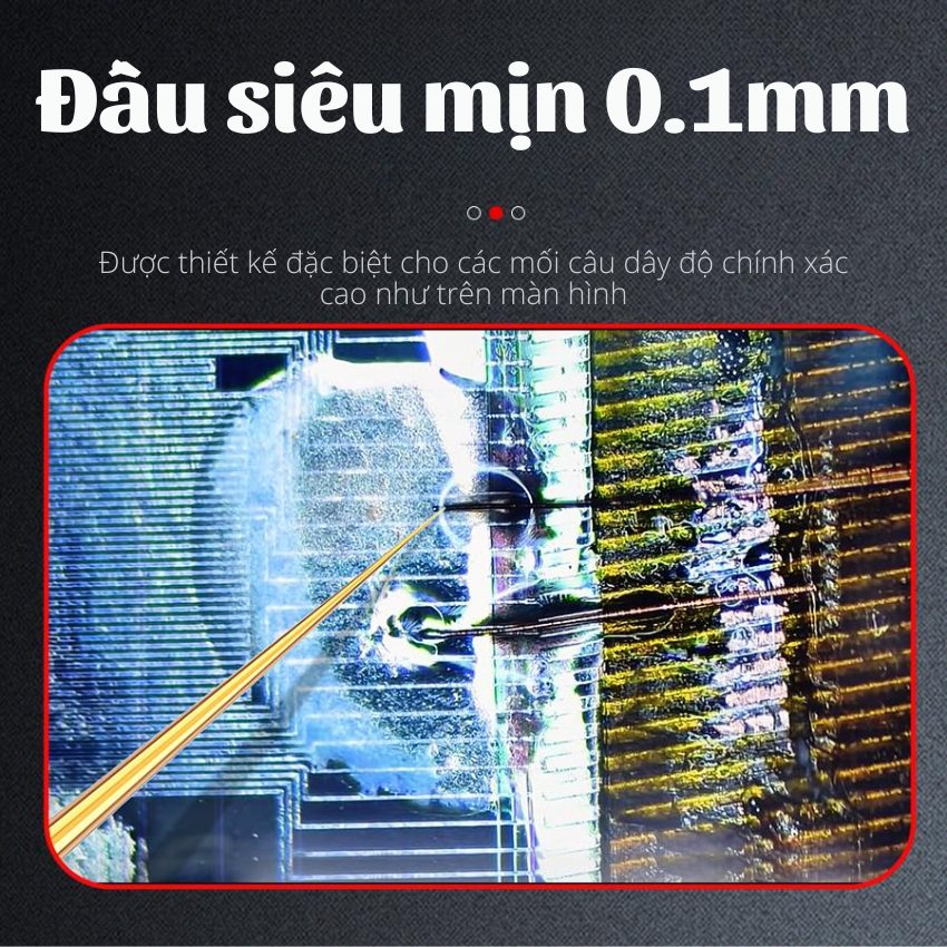 Mũi hàn JTX S1 0.1mm soldering iron chuyên dùng câu dây màn hình