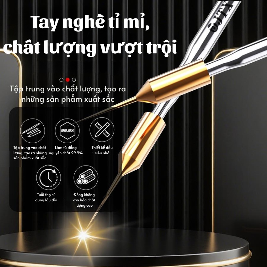 Mũi hàn JTX S1 0.1mm soldering iron chuyên dùng câu dây màn hình