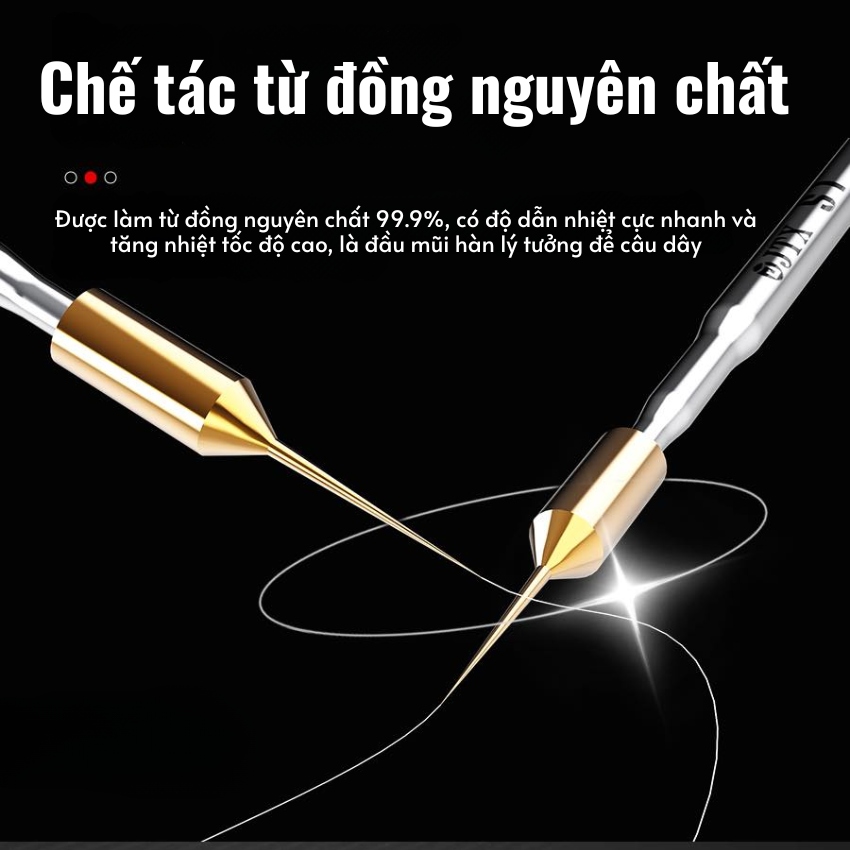 Mũi hàn JTX S1 0.1mm soldering iron chuyên dùng câu dây màn hình