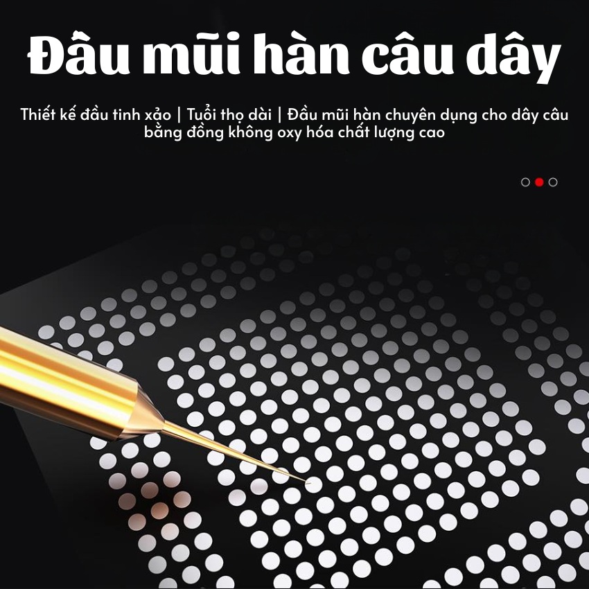 Mũi hàn JTX S1 0.1mm soldering iron chuyên dùng câu dây màn hình