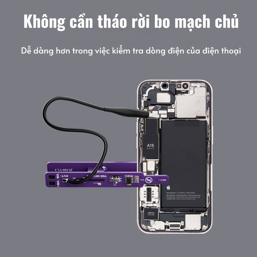 Kẹp nguồn Lanrui M191 Universal switch clip hỗ trợ các dòng iPhone / Android / iPad