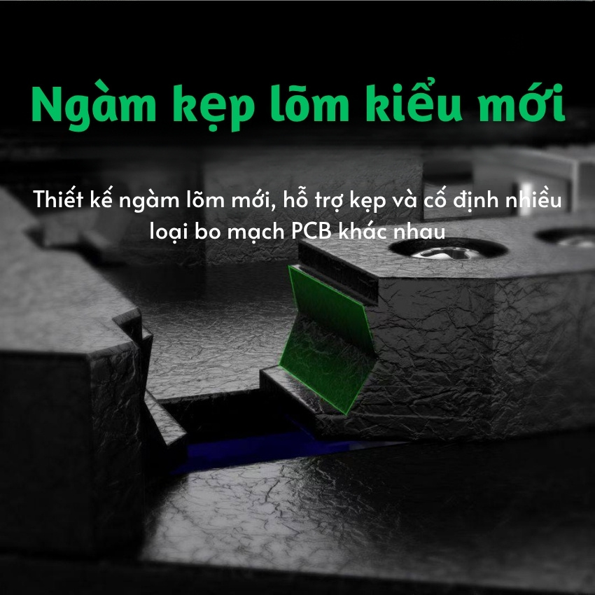 Đế kẹp main Mechanic Field Cabin push-type clamp kẹp cpu, ic, ổ cứng đa năng