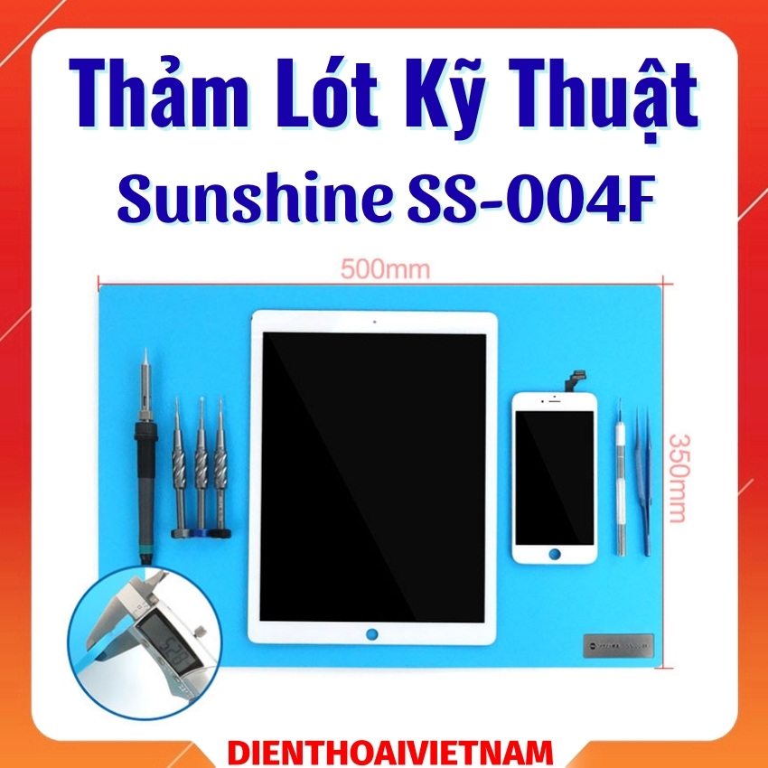 Thảm lót kỹ thuật Sunshine SS-004F repair mat chịu nhiệt cao, silicon siêu bền