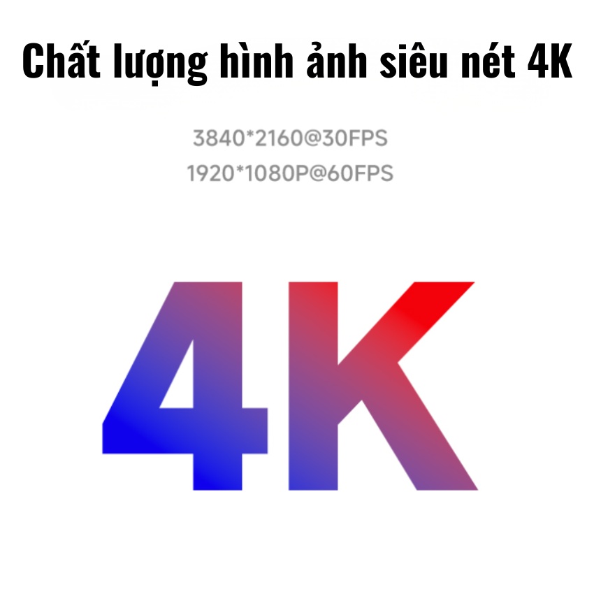 Camera HDMI AMAOE AM-C6 4K Ultra HD quay siêu nét, kết nối HDMI
