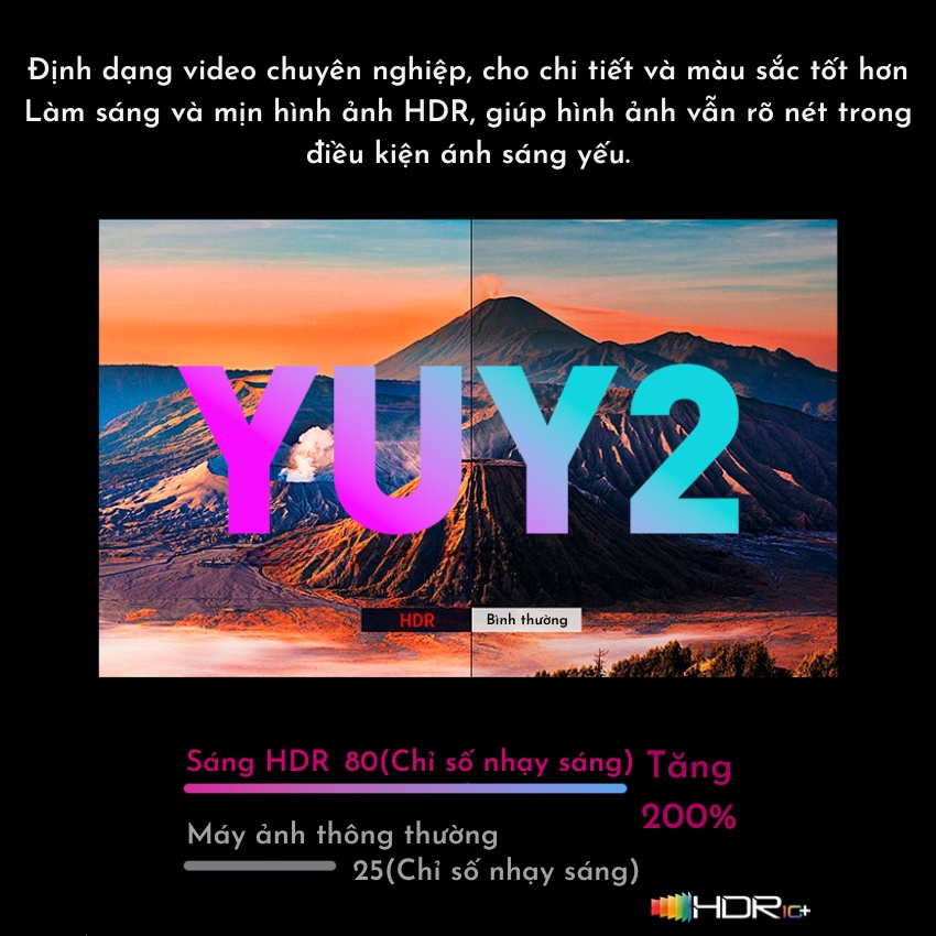 Camera HDMI AMAOE AM-C6 4K Ultra HD quay siêu nét, kết nối HDMI