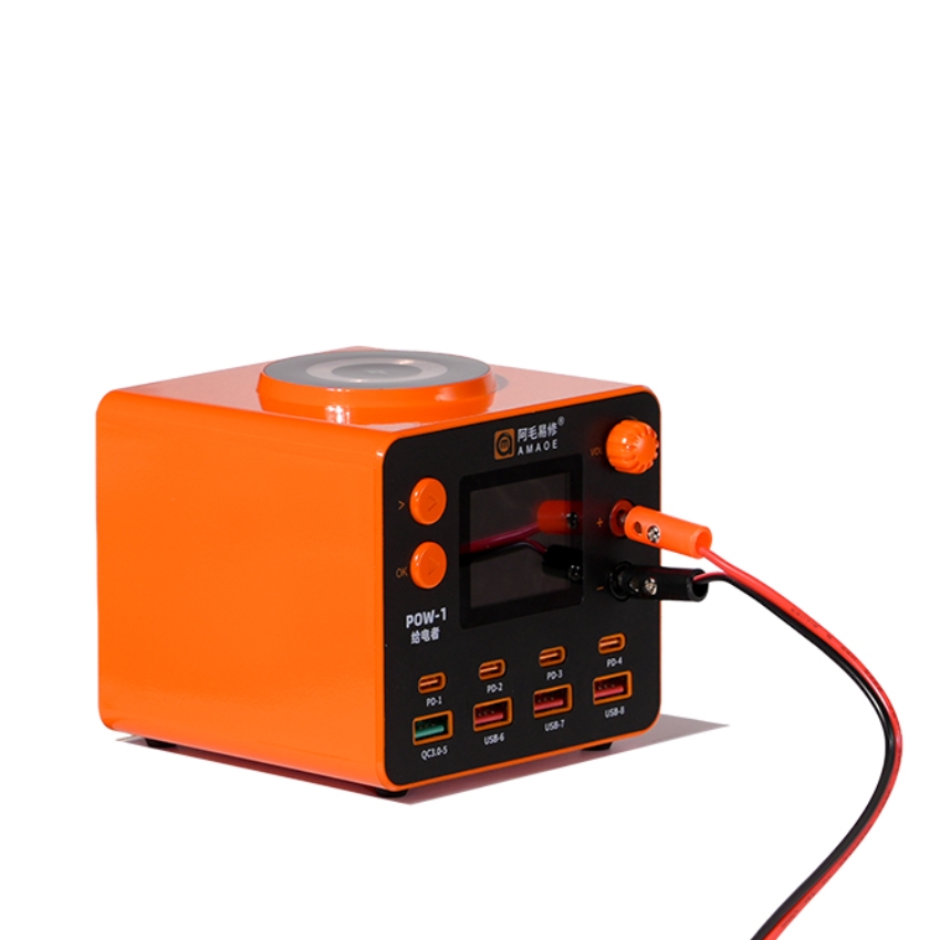 Sạc 14 cổng AMAOE POW-1 Multi-functional Desktop Charger Integrated Power Supply